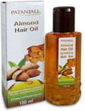 Patanjali Almond Hair Oil 100 ml — nourishing hair oil with almond extracts