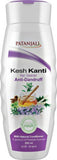 Patanjali Kesh Kanti Anti-Dandruff Cleanser 200 ml — scalp cleansing formula to reduce dandruff and improve hair health