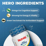 Patanjali Nutrela Daily Energy capsules with B-complex, spirulina and moringa for sustained vitality