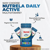 Patanjali Nutrela Daily Energy capsules with B-complex, spirulina and moringa for sustained vitality