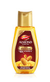 Dabur Almond Hair Oil with Soya Protein & Vitamin E | For Damage Free Hair with 200ml Hair Oil Free