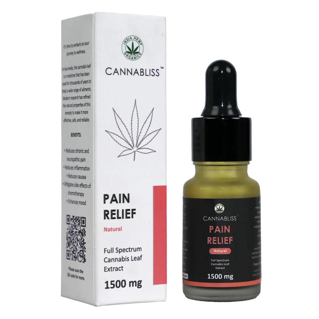 Cannabliss Pain Relief Natural 1500 mg Oil, 10 ml
