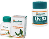 Himalaya Combo Pack of Liv 52 Tablet (100) & Yashtimadhu Tablet (60)