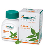 Himalaya Neem Tablets | Skin Wellness| Controls Acne (60 Each)