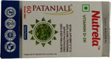 Patanjali Nutrela Vitamin D2K chewable tablets—2000 IU for bone strength and pain relief