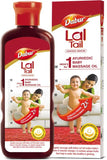 Dabur Lal Tail | Ayurvedic Baby Massage Oil | Supports Baby's Bone, Muscle & Skin Health