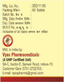 Vyas Safed Musli 60Tab