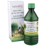 Patanjali Ayurveda Amla-Aloe Vera with Wheat Grass Juice | Manages Acidity, Indigestion & Skin Health
