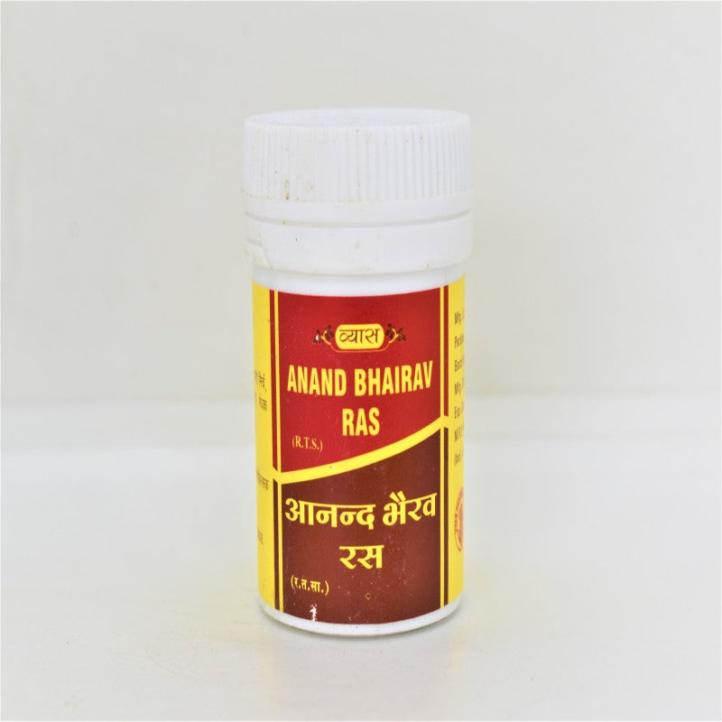 Vyas Anandbhairava Ras Jar of 40 Tablet