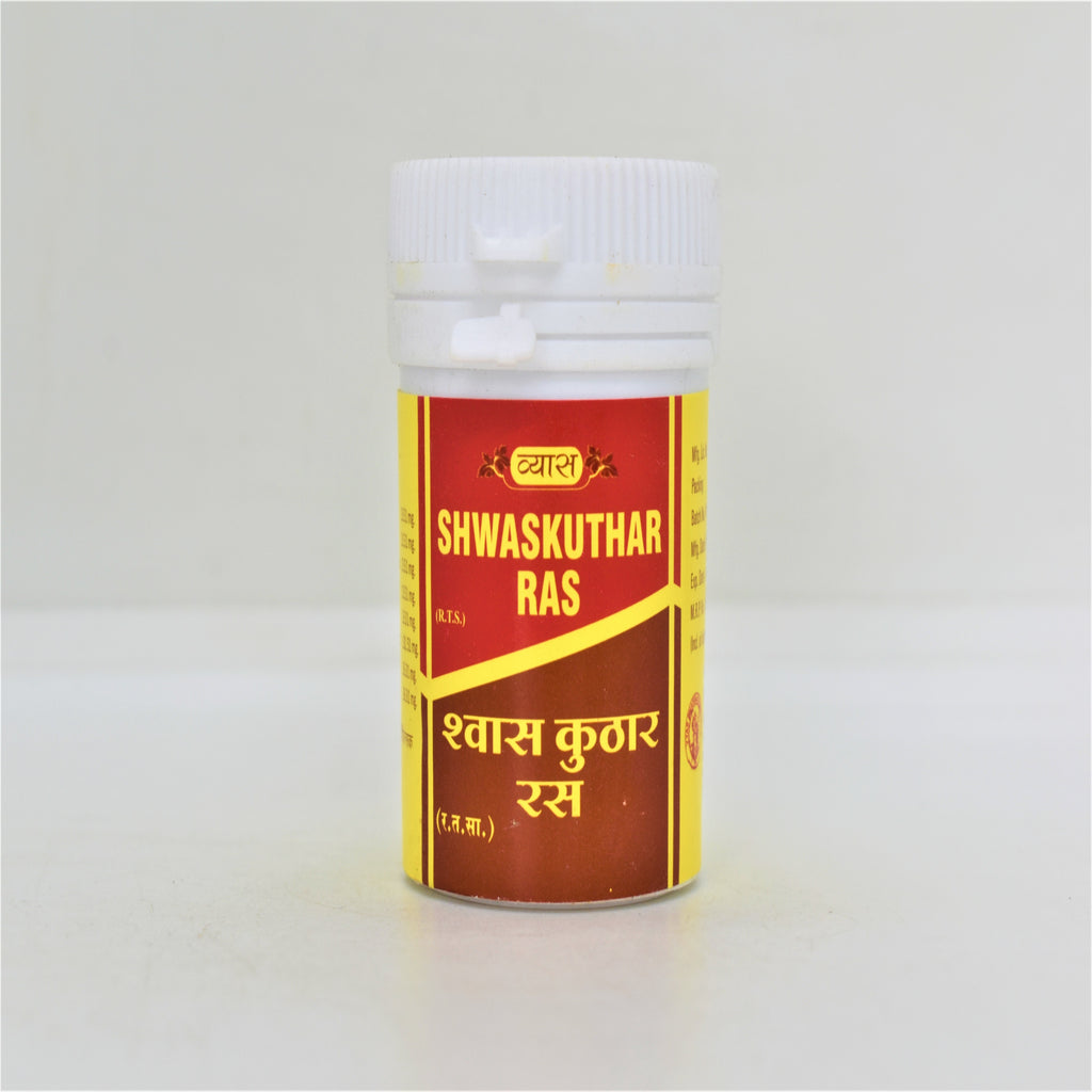 Vyas Shwaskuthar Ras 40tab Jar of 40 QTY