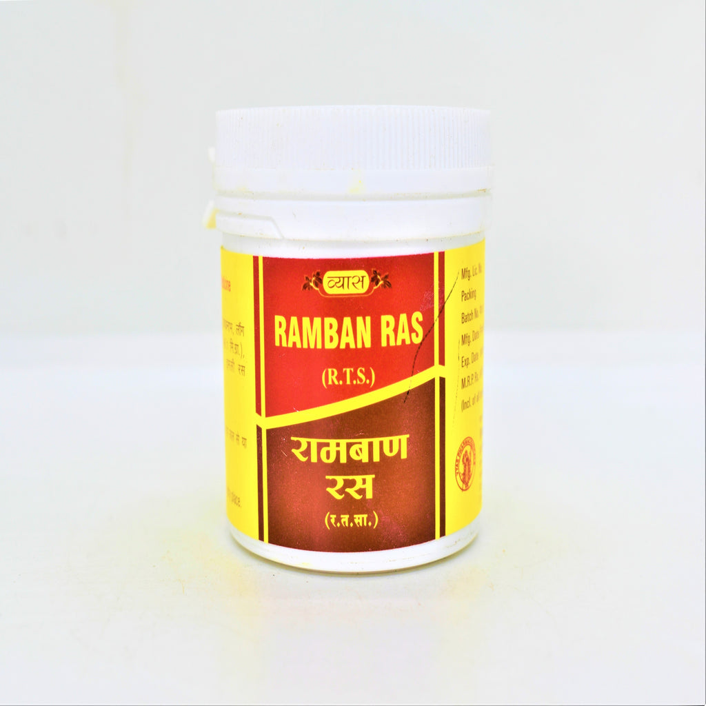 Vyas Ramban Ras 40tab Jar of 40 QTY