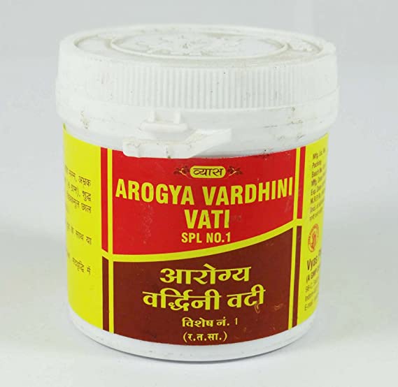 Vyas Arogyavardhini Vati Jar of 100 Tablet